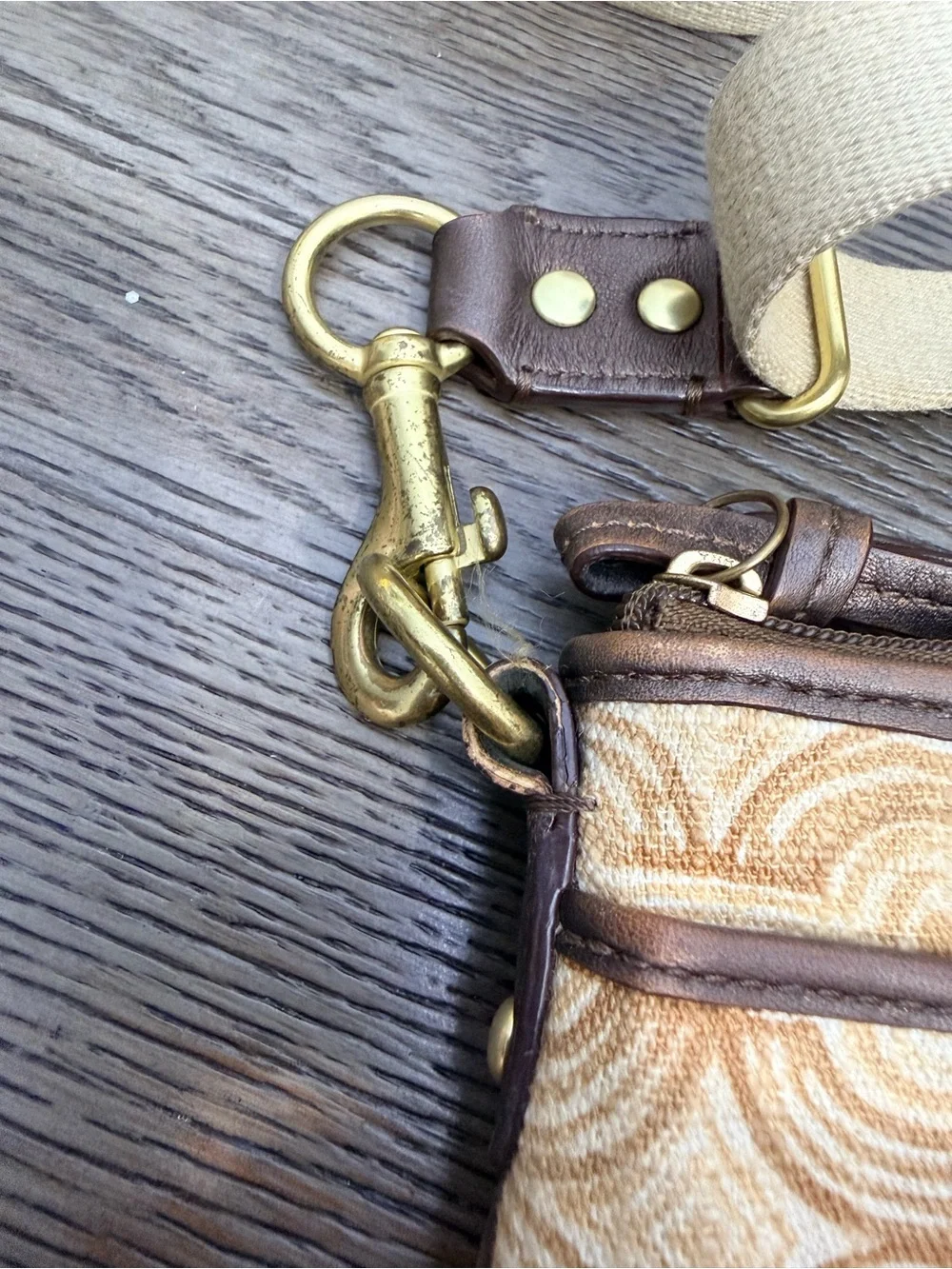 Coach compact crossbody